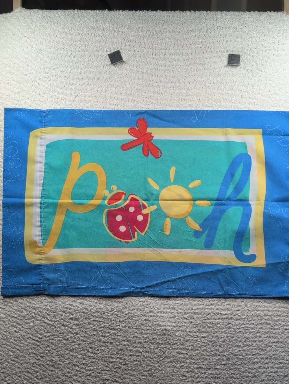 Classic Winnnie The Pooh SINGLE pillow Case Crafting Fabric